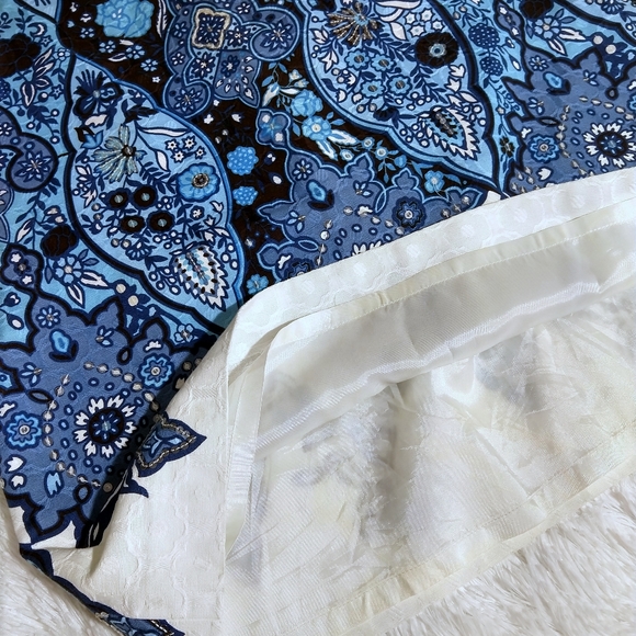 Ann Taylor Womens Skirt Floral Print Size 8 - Picture 6 of 8